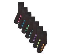 Next Chaussettes vert clair / violet / rose / noir, Taille 41-44