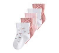 Next Chaussettes vert / rose ancienne, Taille 6-12 mths