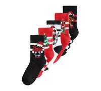 Next Chaussettes vert / rouge / noir / blanc, Taille 31-36