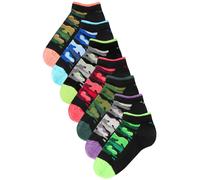 Next Chaussettes vert / violet / abricot / noir, Taille 31-36