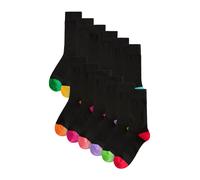 Next Chaussettes vert / violet clair / orange / noir, Taille 39-42,5