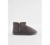 NEXT Femme Chaussons Bottines fourrés Gris 35.5