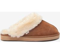 Next Chaussons mules en daim doublés de fausse fourrure