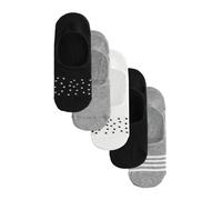 Next Chaussure basse 'Invisible' gris chiné / noir / blanc, Taille 35-40,5