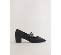 Next Chaussures à talons carrés Forever Comfort Mary Jane Noir EU 36 (UK 3.5)