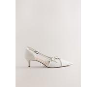 next Chaussures à talons Forever Comfort en deux parties à découpes crème EU 40 (UK 6.5)