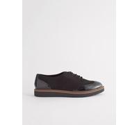 Next Chaussures Brogue à lacets et semelle épaisse Noir EU 38.5 (UK 5.5)