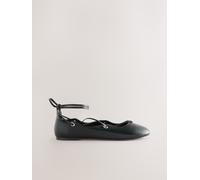 Next Chaussures Forever Comfort Ghillie en cuir Noir 3.5 EU 36