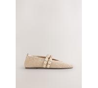 Next Chaussures Mary Jane en crochet Forever Comfort naturel EU 40 (UK 6.5)