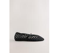 next Chaussures Mary Jane tissées Forever Comfort Noir EU 40 L (UK 6.5)