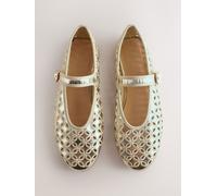 next Chaussures Mary Janes brodées Forever Comfort Effet métallisé EU 40 (UK 6.5)