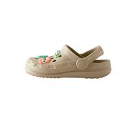 Next Chaussures ouvertes 'Minecraft' beige / vert clair / orange pastel / blanc, Taille 30,5