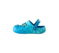 Next Chaussures ouvertes 'Minecraft' crème / bleu clair / caramel / vert, Taille 39