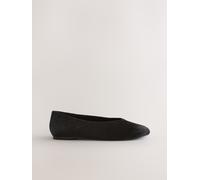 next Chaussures plates à bout ouvert Forever Comfort Noir EU 35.5 (UK 3)