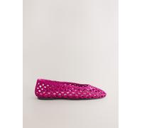 Next Chaussures plates en satin tissé Forever Comfort Rose EU 41 (UK 7)