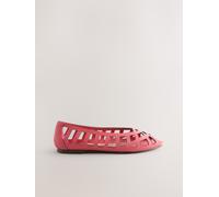 Next Chaussures plates Forever Comfort Peeptoe Rose corail EU 39 (UK 6)