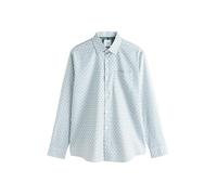 Next Chemise bleu clair / olive / blanc, Taille 4XL