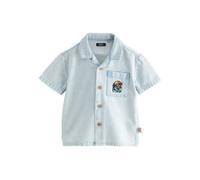 Next Chemise bleu marine / bleu clair / vert clair / orange, Taille 98