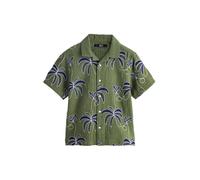 Next Chemise bleu marine / olive / blanc, Taille 164
