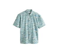 Next Chemise crème / bleu cyan / bleu clair / vert clair, Taille M