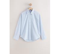 next Chemise décontractée en coton à manches longues bleu FR 48 (EU 46)
