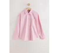 next Chemise décontractée en coton à manches longues Rose FR 36 (EU 34)