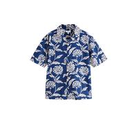 Next Chemise écru / bleu foncé, Taille M