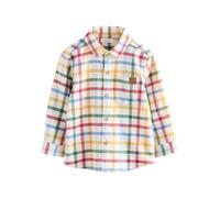 Next Chemise écru / jaune / vert foncé / rouge, Taille 86