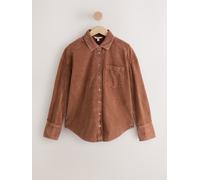 next Chemise en velours côtelé délavé Brun XS Petite (FR 36)