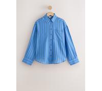 Next Chemise légère à manches longues bleu FR 42 (EU 40)