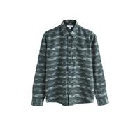 Next Chemise marron / gris / vert foncé, Taille M