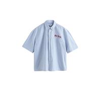 Next Chemise 'New York' gentiane / rouge foncé / blanc, Taille XXXL
