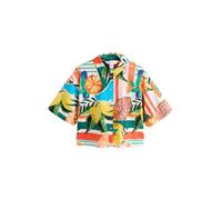 Next Chemisier azur / jaune foncé / vert gazon / orange, Taille L