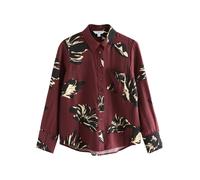 Next Chemisier beige / bordeaux / noir, Taille XL