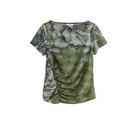 Next Chemisier beige clair / gris clair / vert, Taille L