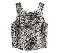 Next Chemisier beige / crème / anthracite, Taille XXXL