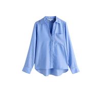 Next Chemisier bleu / blanc, Taille XXL