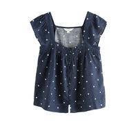 Next Chemisier bleu marine / blanc, Taille 6XL