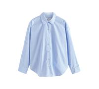 Next Chemisier bleu marine / bleu clair / blanc, Taille 4XL