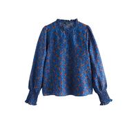 Next Chemisier bleu / orange / lie de vin, Taille 4XL