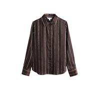 Next Chemisier chocolat / blanc, Taille XXXL