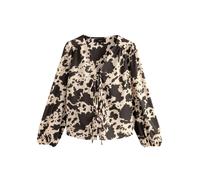 Next Chemisier crème / brun foncé, Taille S