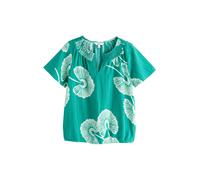 Next Chemisier crème / vert / émeraude, Taille XXXL