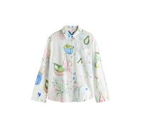 Next Chemisier écru / bleu / vert / rose ancienne, Taille 5XL