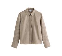 Next Chemisier 'Essential' écru / marron / noisette, Taille S