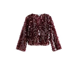 Next Chemisier lie de vin, Taille XL