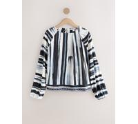 Next Chemisier bleu nuit / opal / blanc cassé, Taille 6XL