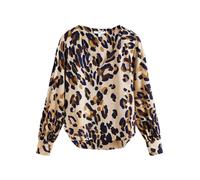 Next Chemisier marine / marron / cappuccino / brun foncé, Taille XXL