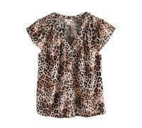 Next Chemisier marron / cappuccino / noir, Taille L