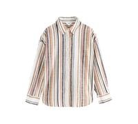 Next Chemisier olive / abricot / noir / blanc, Taille L